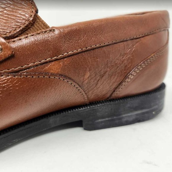Men\'s 9.5 Rockport Preston penny loafers in Tan Tumbled CI7651 main image 12